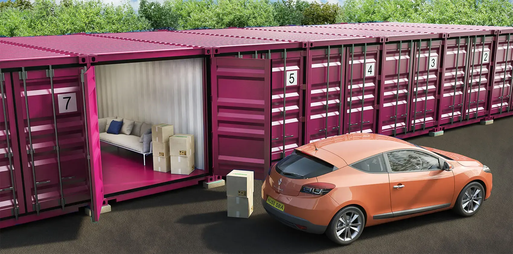 Pink Self Storage