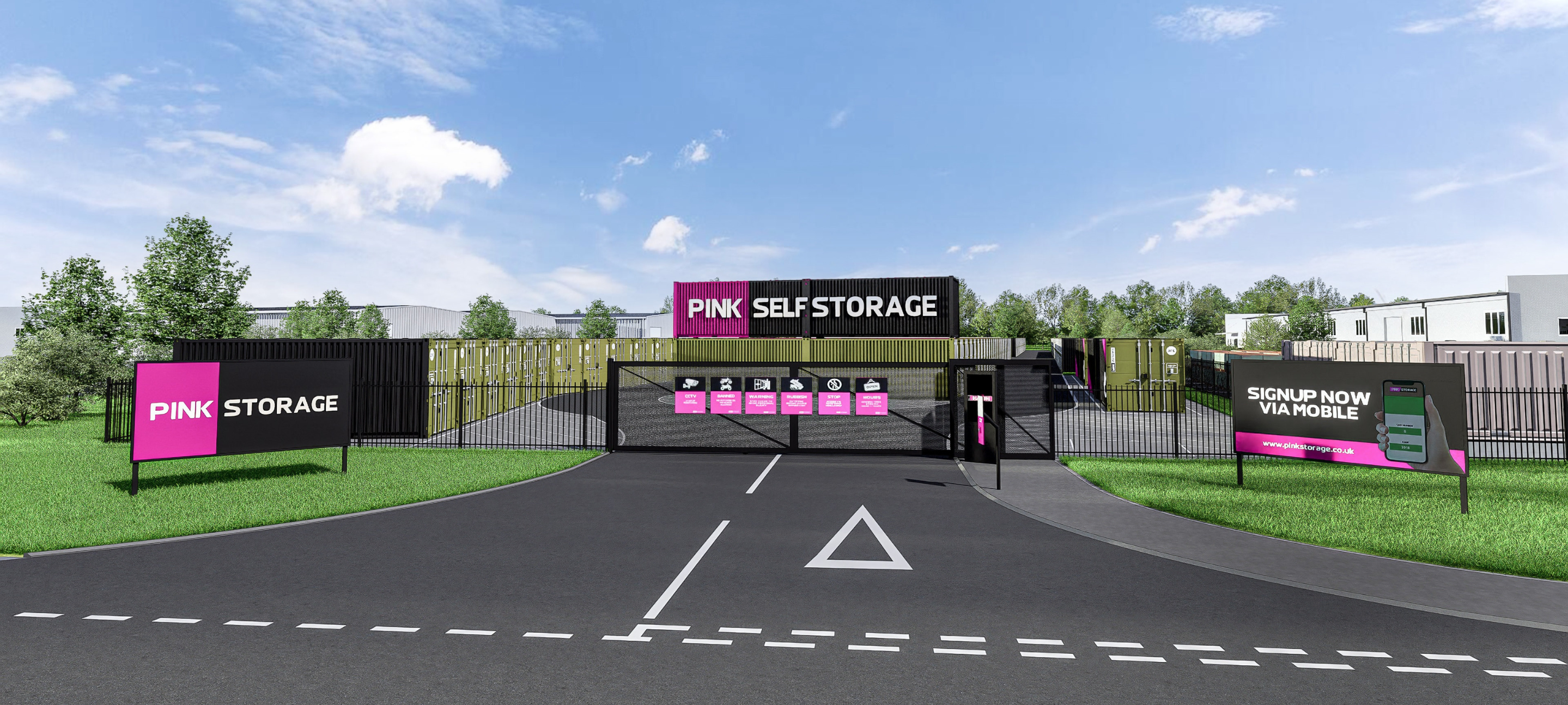 Pink Storage opens landmark 20th facility in Telford