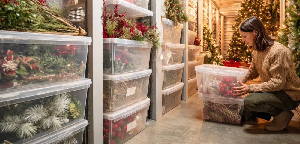 How to store seasonal decorations